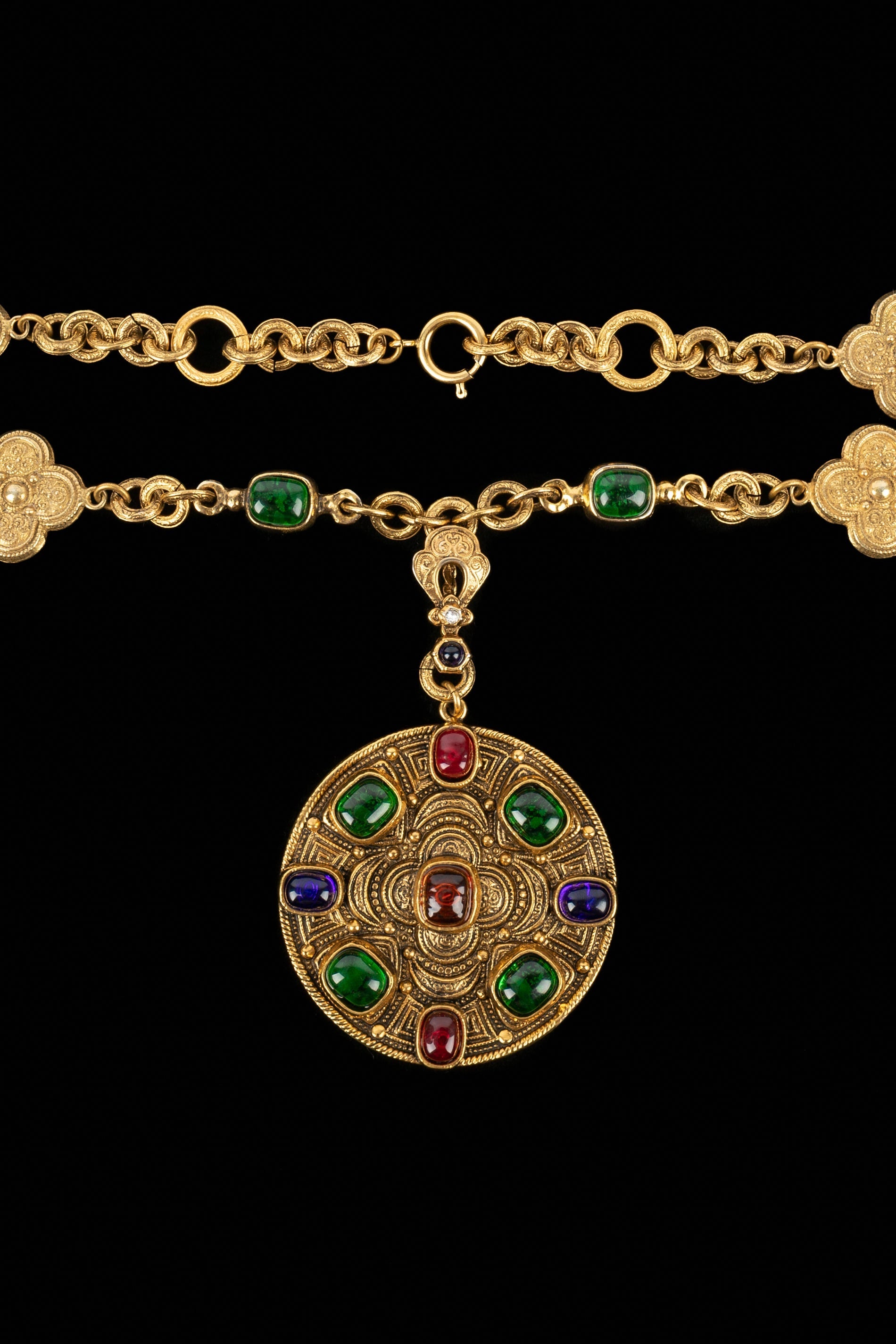 Collier byzantin Chanel 1984