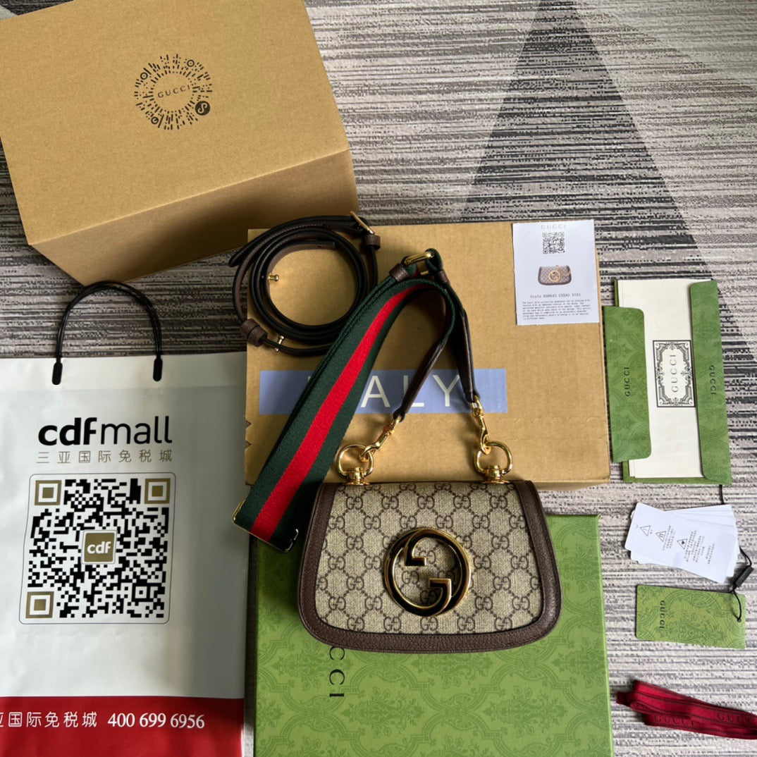 gg Blondie Mini Bag Beige For Women, Women’s Bags 8.7in/22cm gg‎ ‎