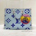 LV Onthego GM in Giant Hawaii Blue Monogram Canvas GHW