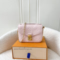 LV Micro Metis in Pink Empreinte Leather and GHW