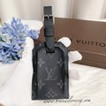 LV Luggage Tag in Monogram Eclipse Canvas