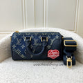 LV x Nigo Keepall XS in Denim, Leather and GHW