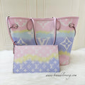 LV Neverfull MM in Escale Pastel in GHW