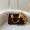 LV Nano Speedy in Monogram Canvas GHW
