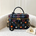 LV Vanity PM in Game On Monogram Canvas and Black Trim GHW