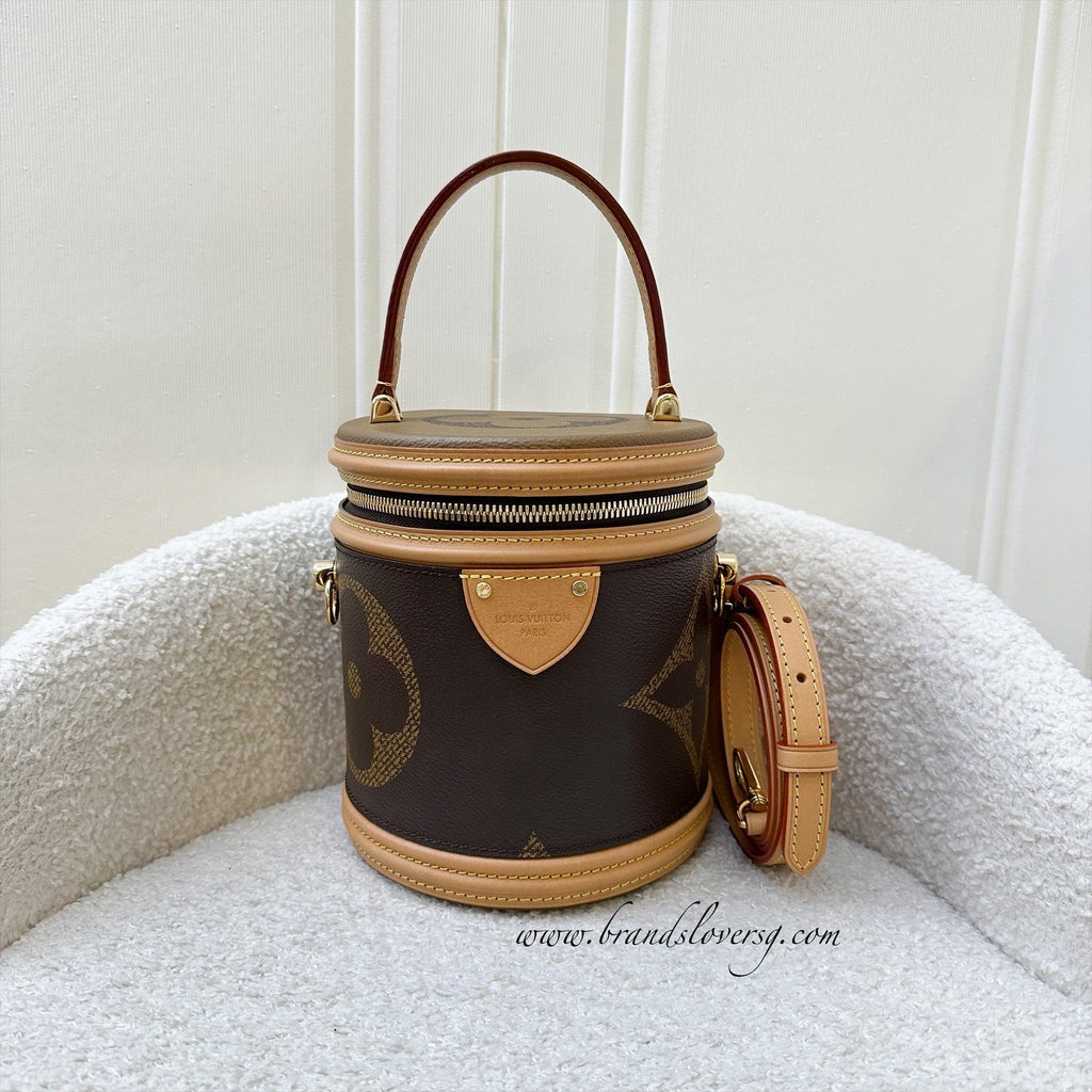 LV Cannes Top Handle Bag in Giant Monogram Canvas and GHW