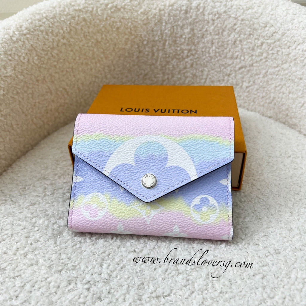 LV Victorine Wallet in Pastel Escale Monogram Canvas and SHW