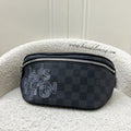 LV Discovery Bumbag in Limited Edition Damier Graphite Canvas and SHW