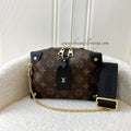 Louis Vuitton Petite Malle Souple in Monogram Canvas, Black Trim and GHW