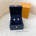LV Fine Jewellery Star Blossom Earrings Studs with Diamonds in 18K Pink Gold