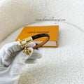 LV Vivienne Bracelet in Monogram Canvas GHW Size 17