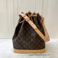 LV Noe Bucket Bag in Monogram Canvas and GHW