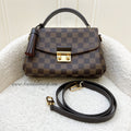 LV Croisette in Damier Ebene Canvas and GHW