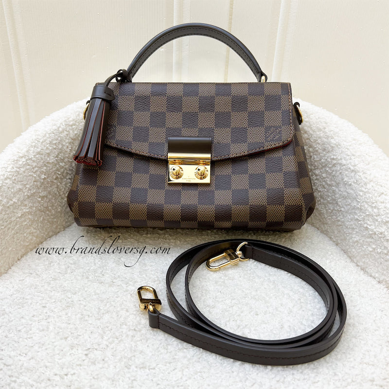 LV Croisette in Damier Ebene Canvas and GHW