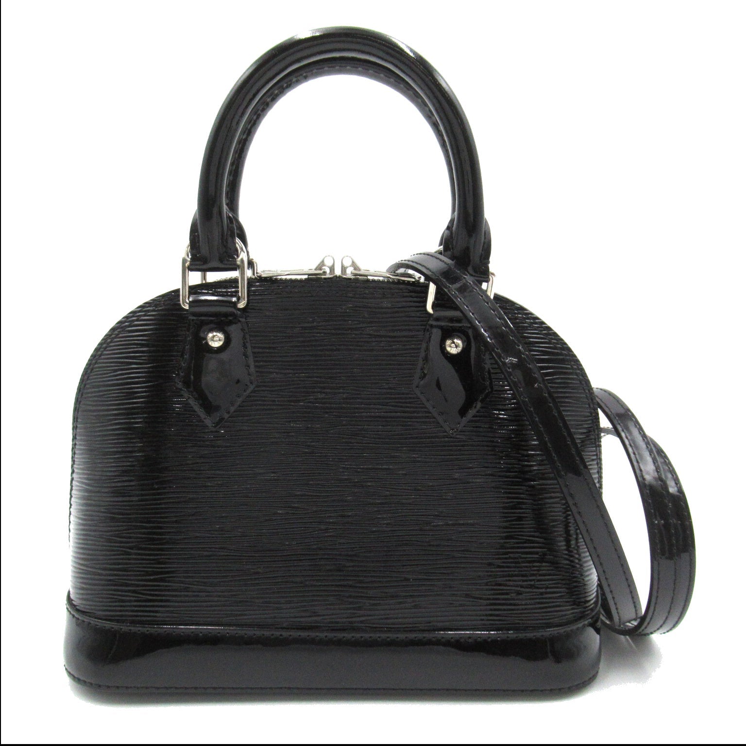 Louis Vuitton Louis Vuitton Alma BB 2w Shoulder Bag Patent Leather Epielectric  Black M4031N