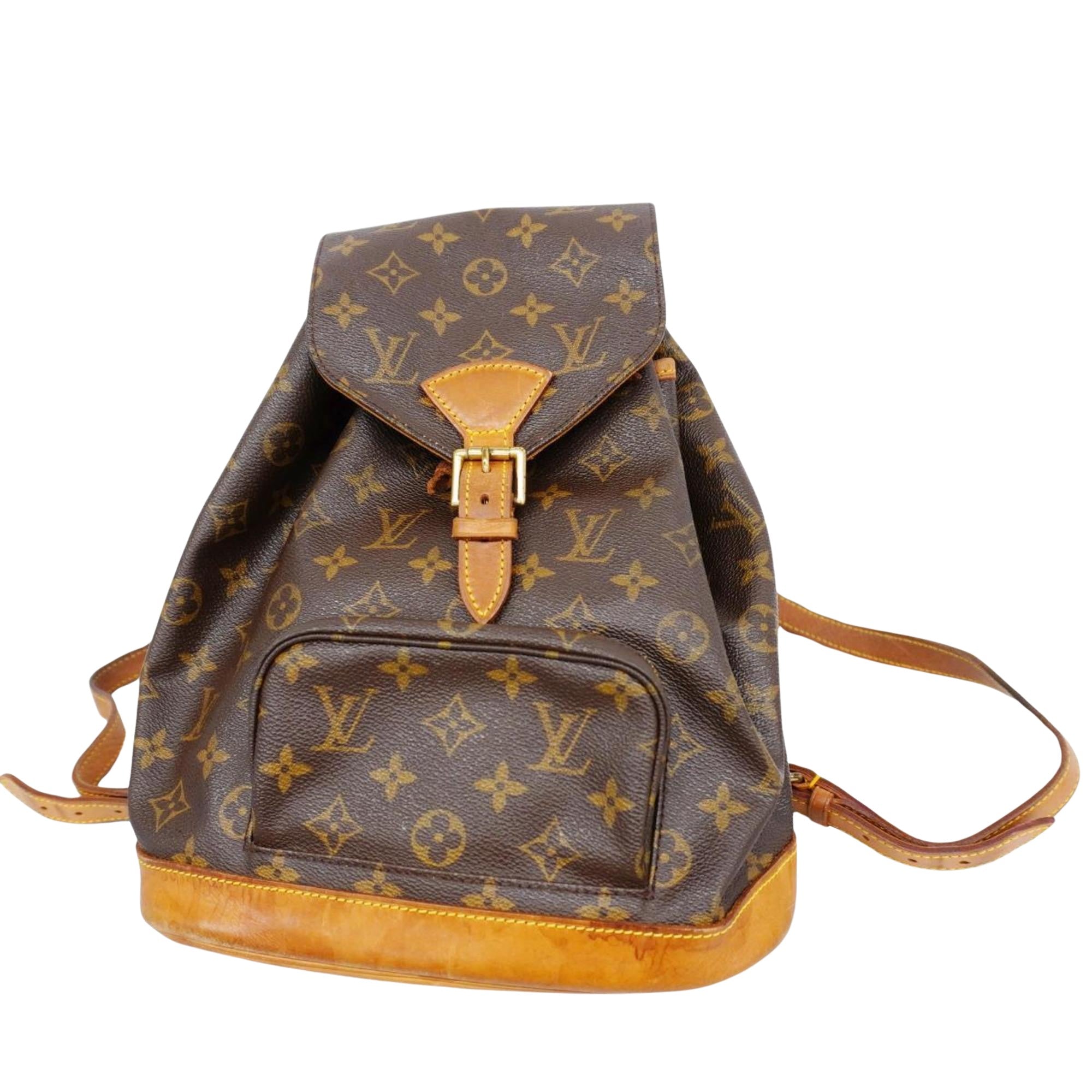 Louis Vuitton Montsouris  Canvas Backpack Bag ()