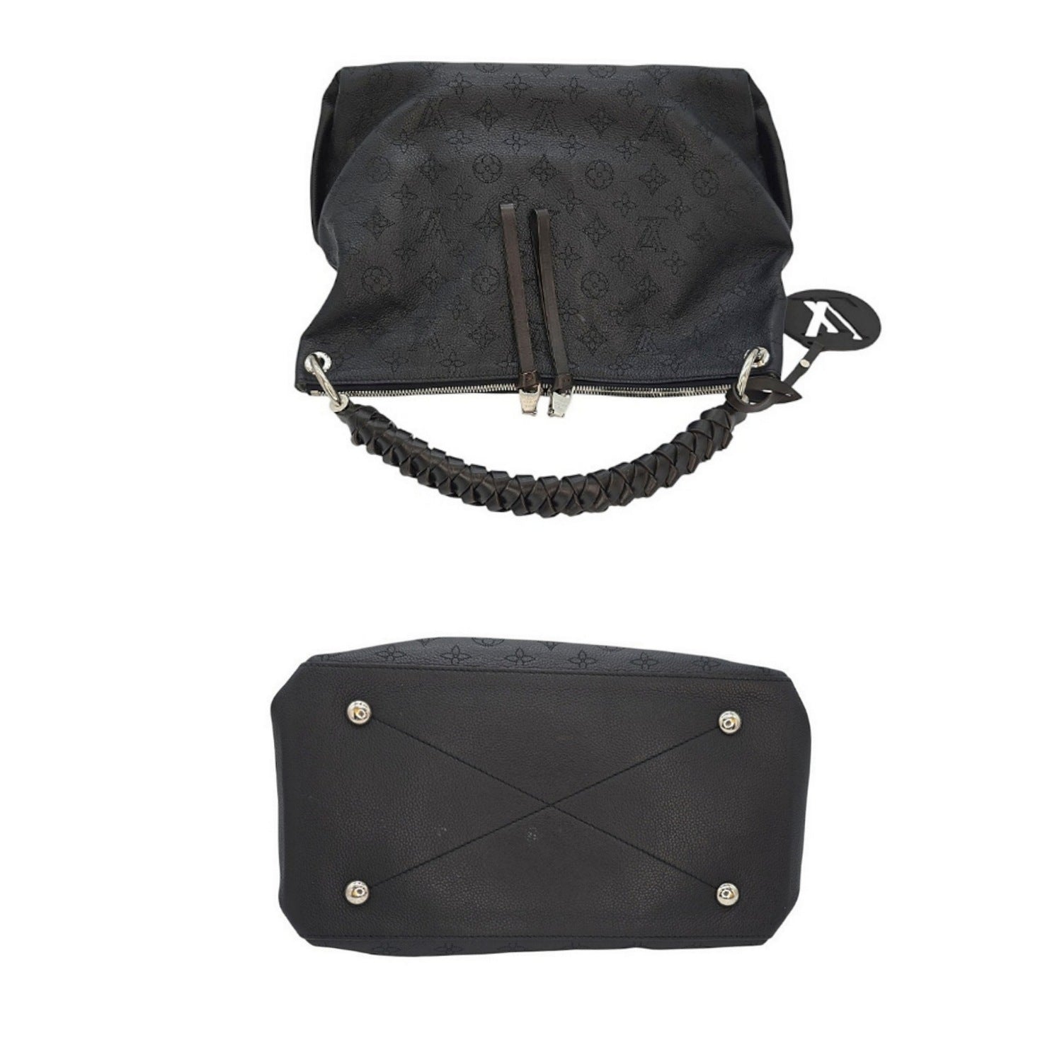 Louis Vuitton Monogram Mahina Beaubourg MM Hobo