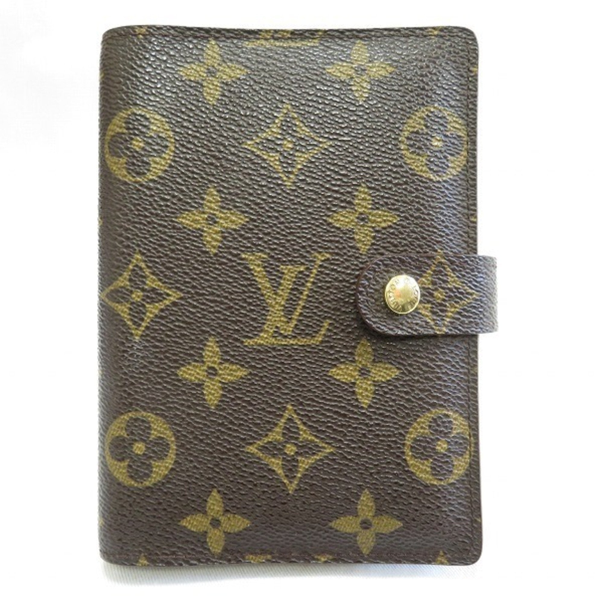 Louis Vuitton Couverture Agenda Fonctionnel Pm  Canvas Wallet  ()