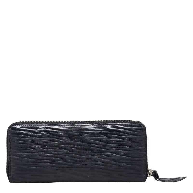 Louis Vuitton Epi Portefolio Clemence Long Wallet M60915 Noir Black Leather Mens Louis Vuitton