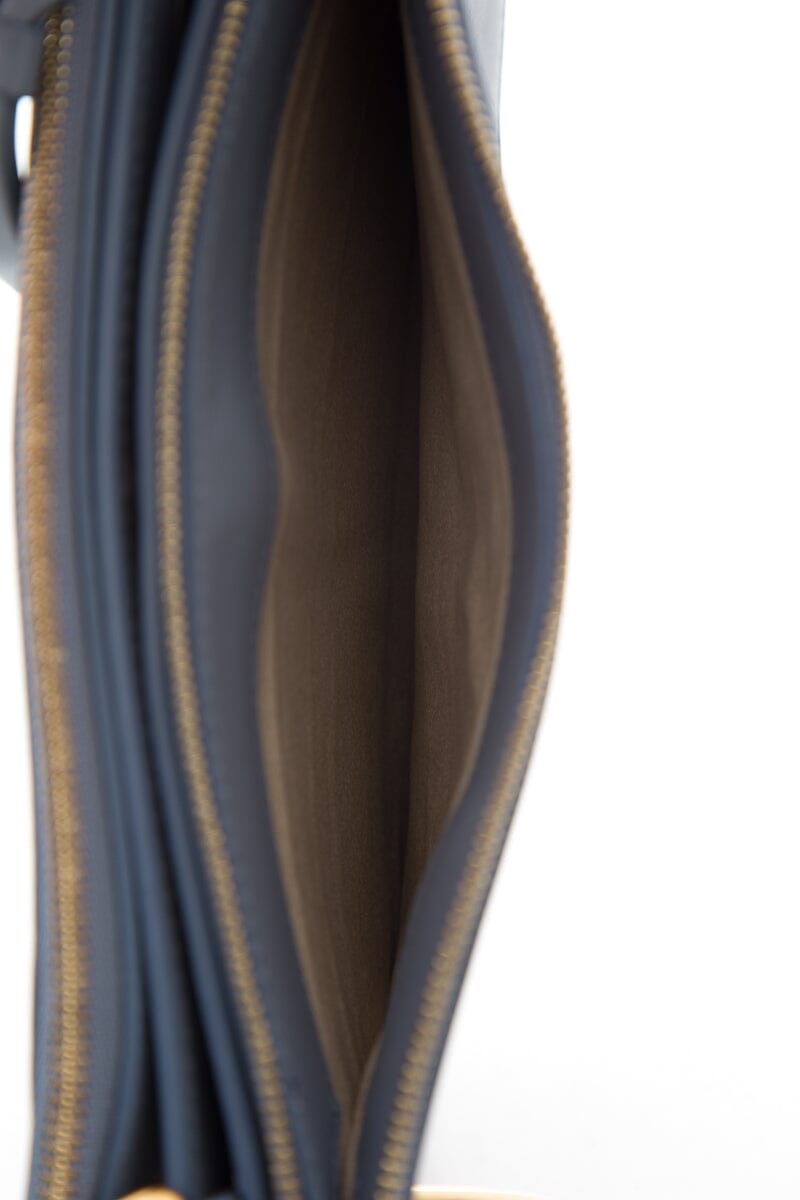 Chloe Blue Mini Roy Cross-Body