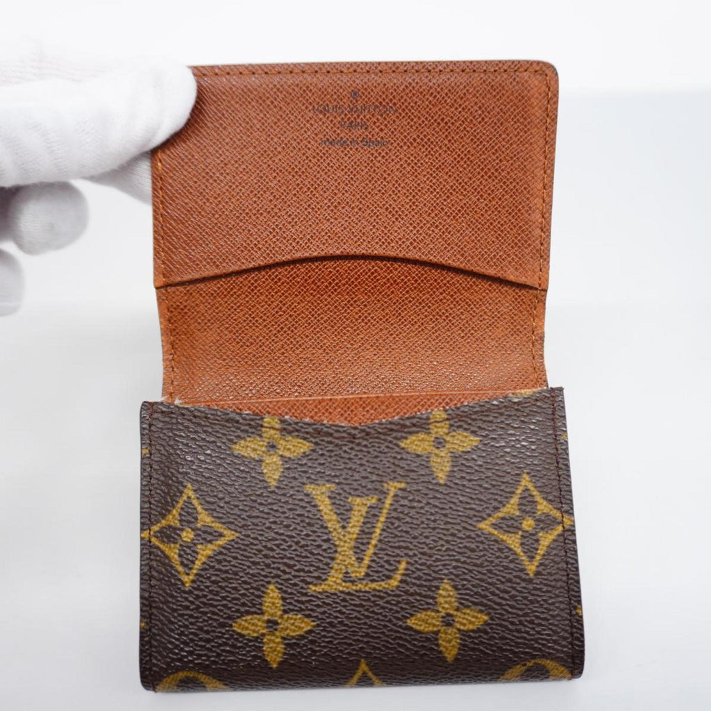 Louis Vuitton Enveloppe Carte De Visite  Canvas Wallet  ()