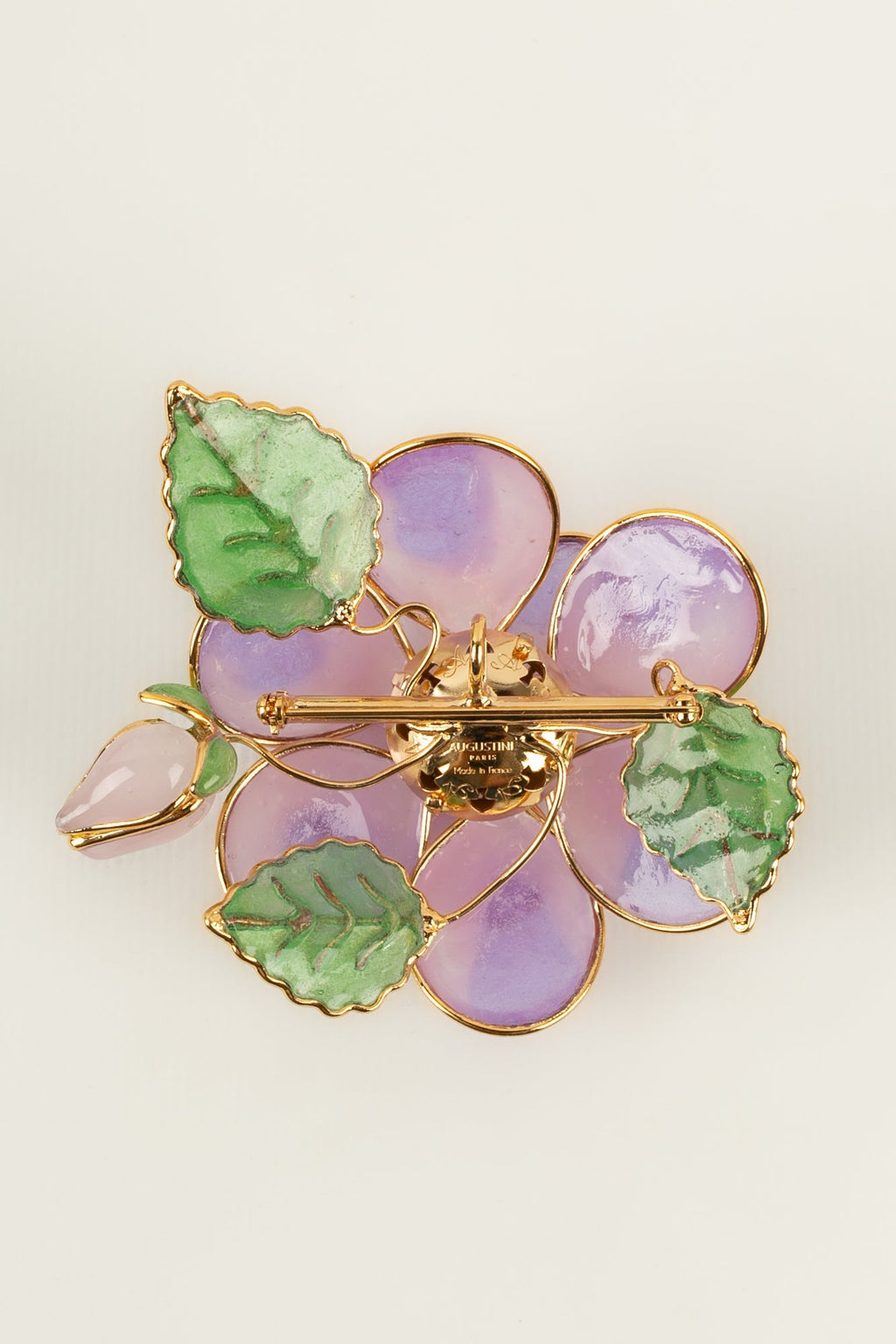 Broche / pendentif fleur Augustine