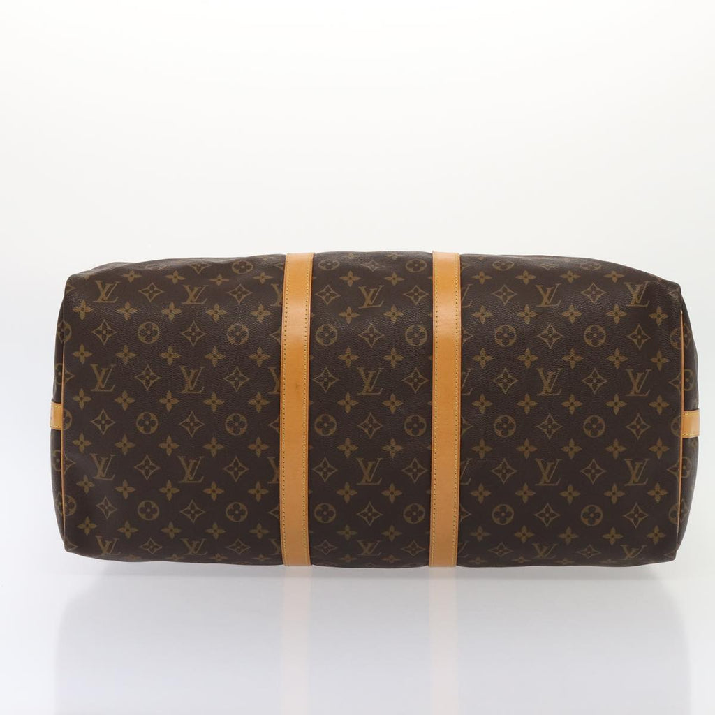 Louis Vuitton Keepall Bandouliere 55  Canvas Travel Bag