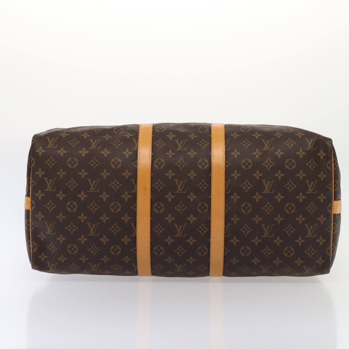 Louis Vuitton Keepall Bandouliere 55  Canvas Travel Bag