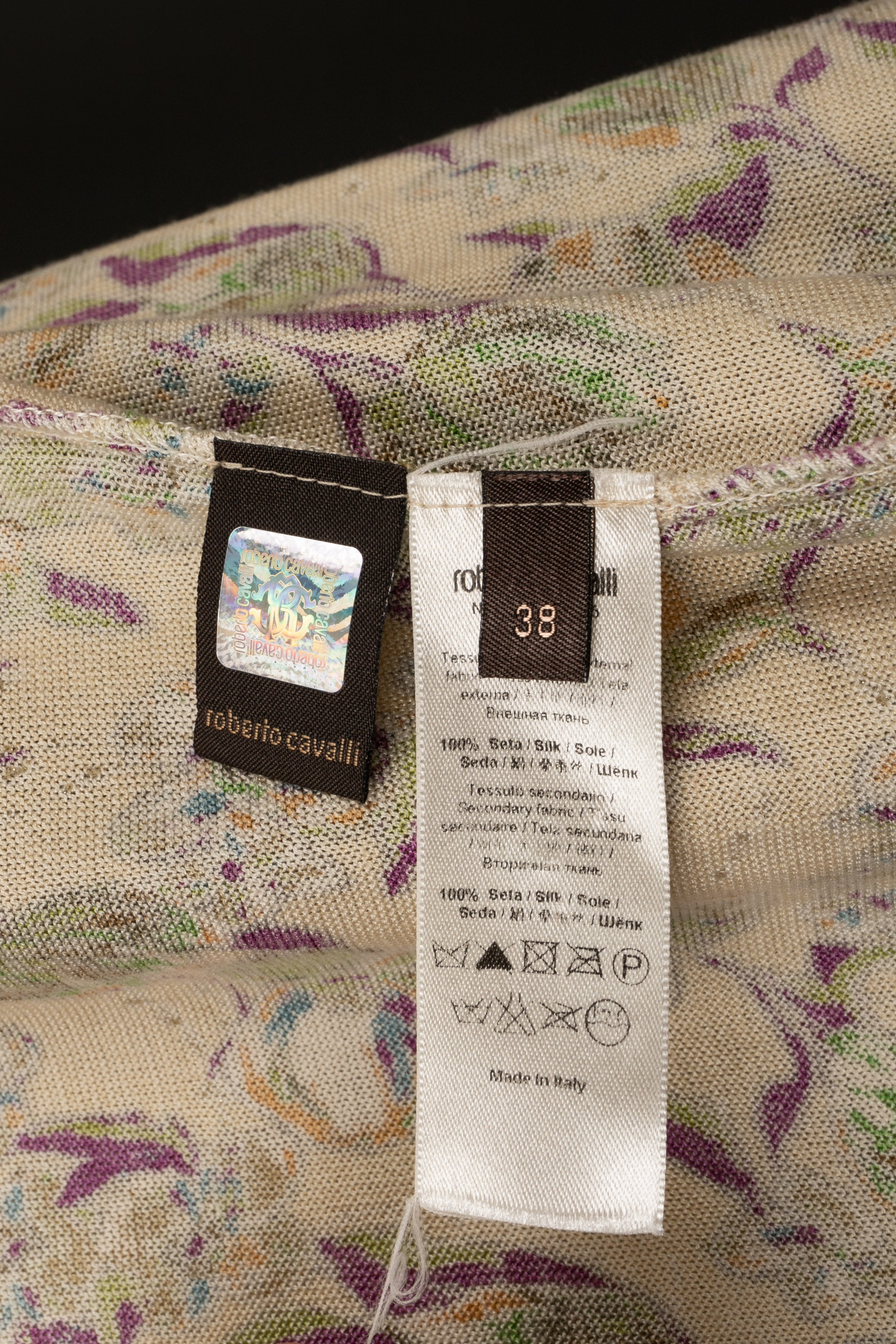 Cardigan imprimÃƒÆ’Ã‚Â© Roberto Cavalli