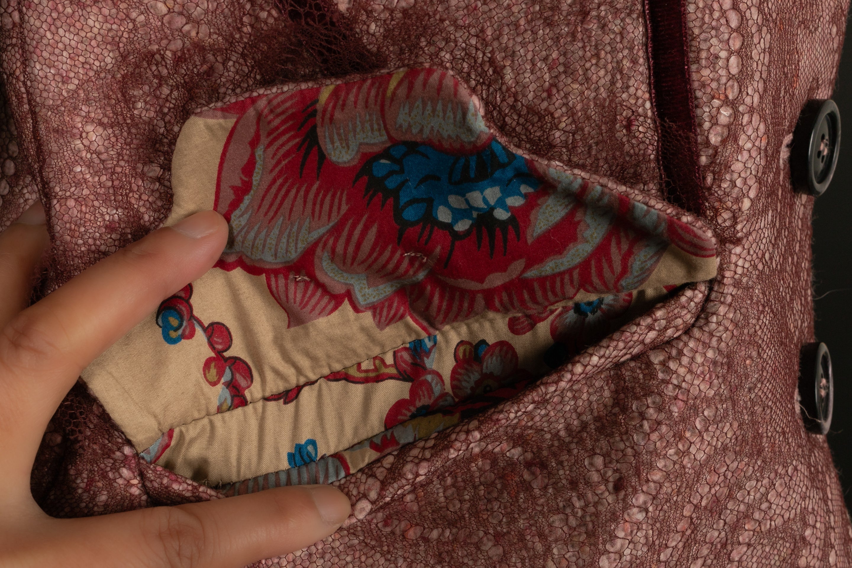 Veste en dentelle Christian Lacroix