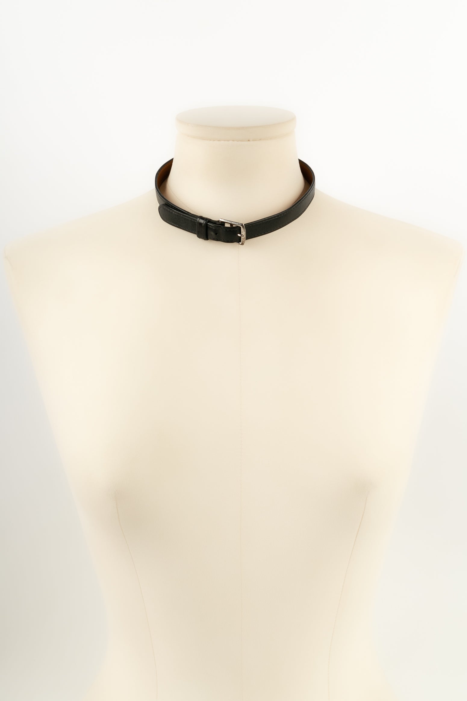 Bracelet / collier en cuir HermÃƒÆ’Ã‚Â¨s