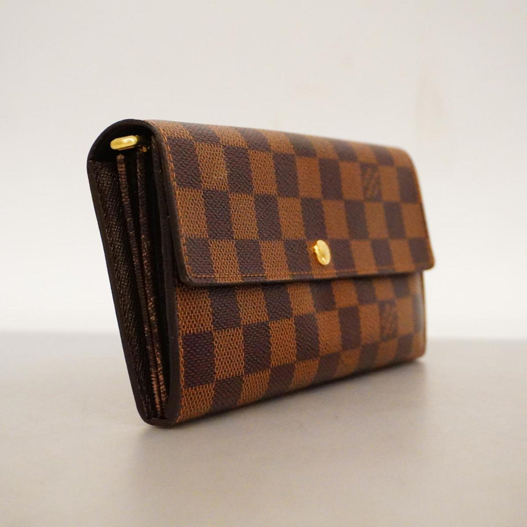 Louis Vuitton Sarah  Canvas Wallet  ()