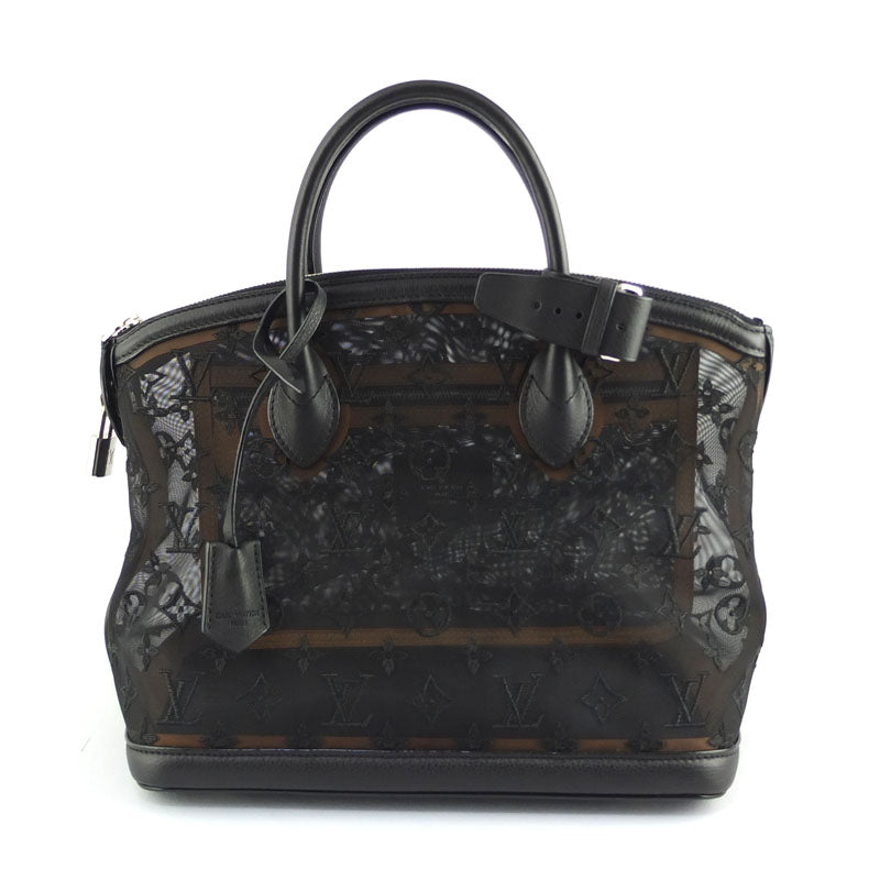 Louis Vuitton Transporter Lock M40769 Handbag Monogram Noir