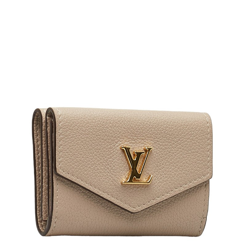 Louis Vuitton Portefolio Locky Two Three Fed Wallet Compact Wallet M69340 Gr Leather  Louis Vuitton