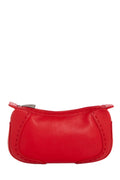 Escada Red Leather Pouch