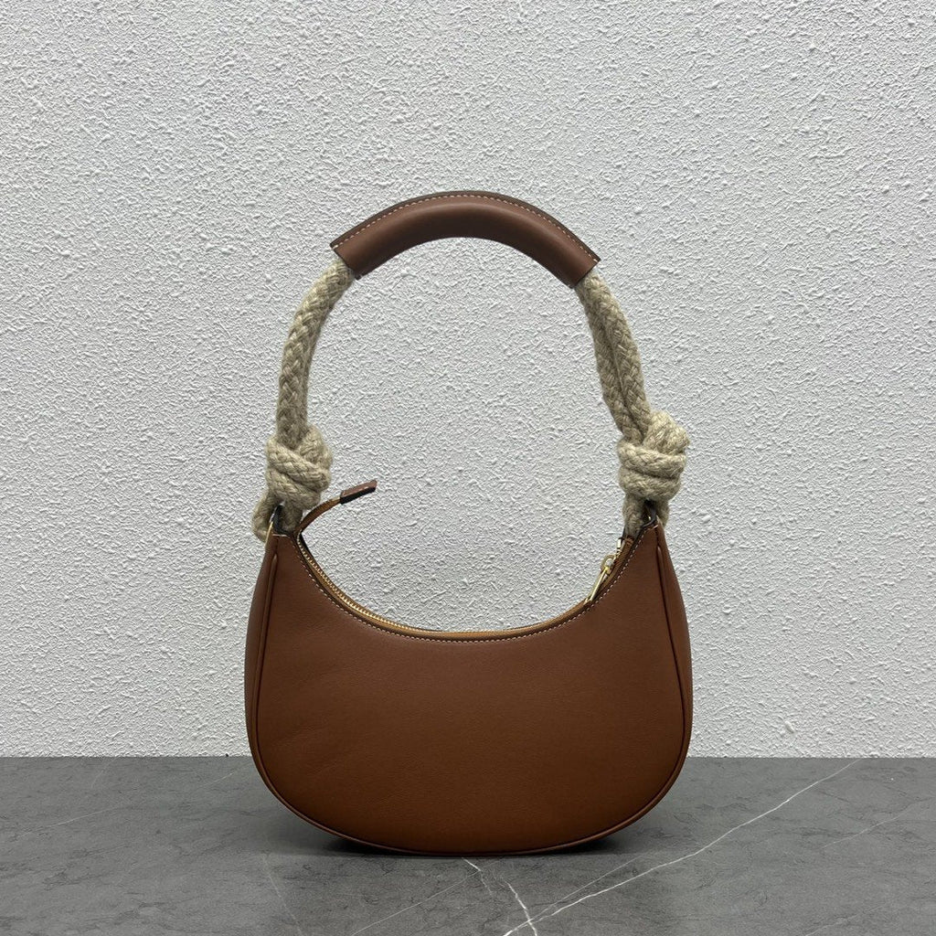 GLAMI Mirror Hobo Bag Brown For Women 9.6in/24.5cmÃƒâ€šÃ‚Â 