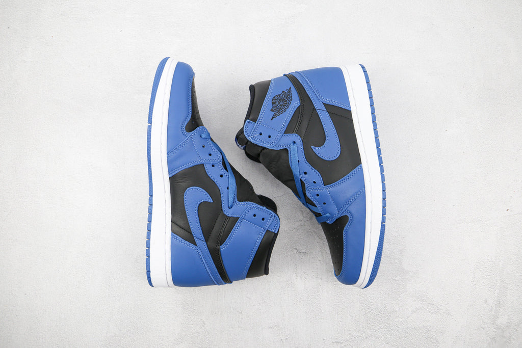 Designer Blue Black Jordan 1 High Q
