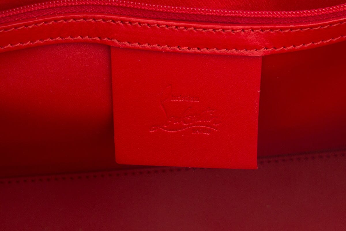 Christian Louboutin White Paloma Medium Handbag