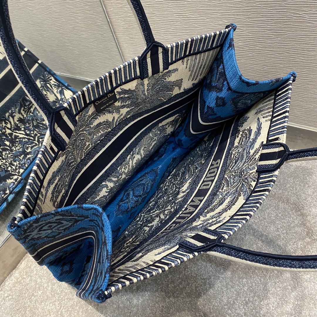 GLAMI Large Book Tote Blue For Women 16.5in/42cm CD M1286ZRIW