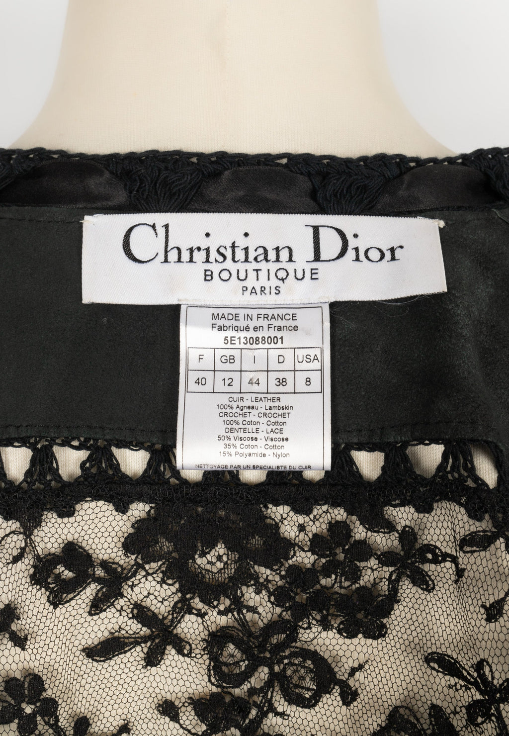 Veste Dior Printemps-EtÃƒÆ’Ã‚Â© 2005