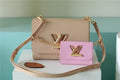 LV Twist MM Bag Epi Beige/ Light Pink For Women,  Shoulder and Cross Body Bags 9.1in/23cm LV