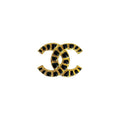 Chanel CC Enamel Brooch Pin