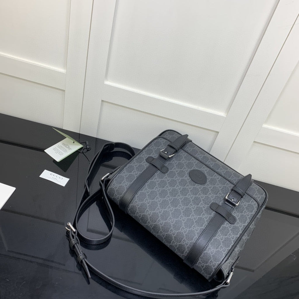 Glami Messenger Bag Black For Men 11in/28cm Glami Ã¢â‚¬Å½658542 KGDHN 1000