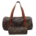 Louis Vuitton Papillon  Canvas Shoulder Bag ()