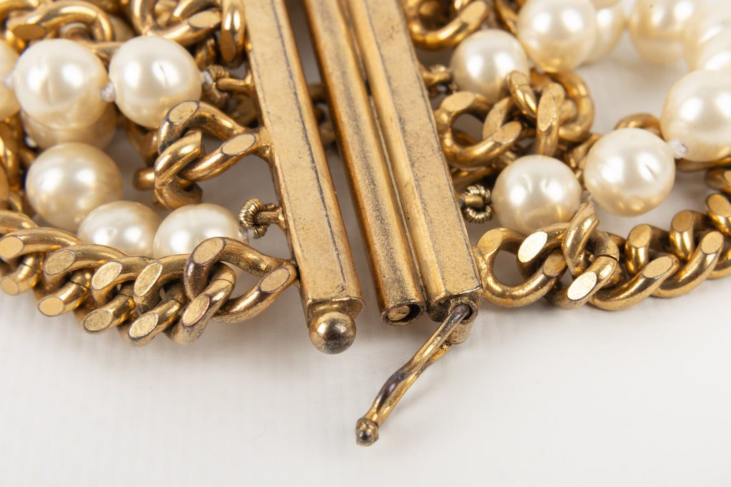 Bracelet de perles nacrÃƒÆ’Ã‚Â©es Chanel