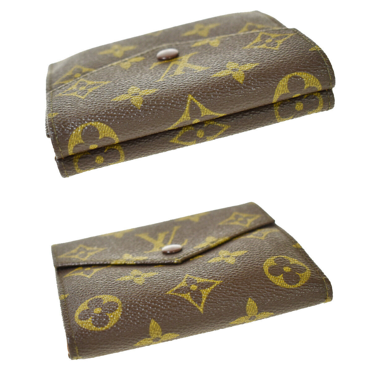 Louis Vuitton Elise  Canvas Wallet  ()