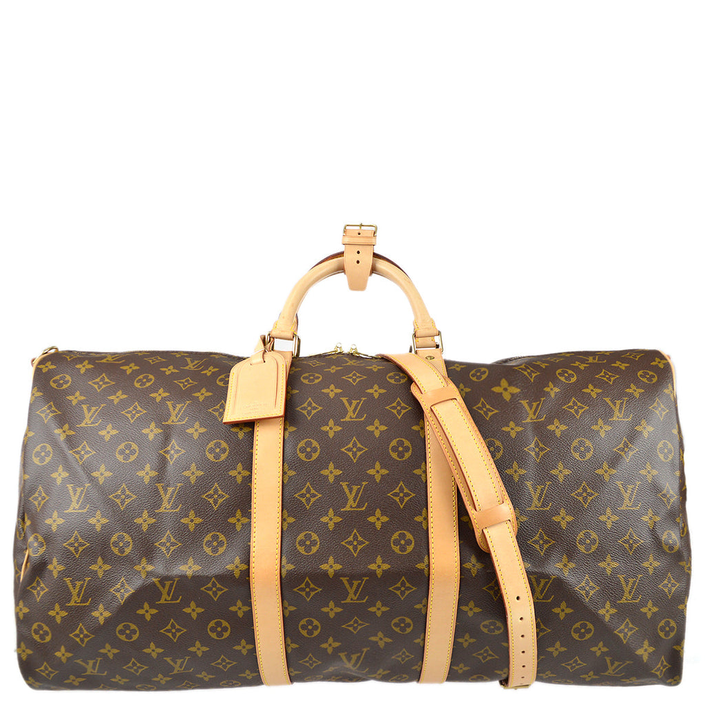 Louis Vuitton 1996 Monogram Keepall Bandouliere 60 Duffle Bag M41412