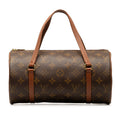 Louis Vuitton Monogram Papillon 26  Handbag M51366 Brown PVC Leather  Louis Vuitton
