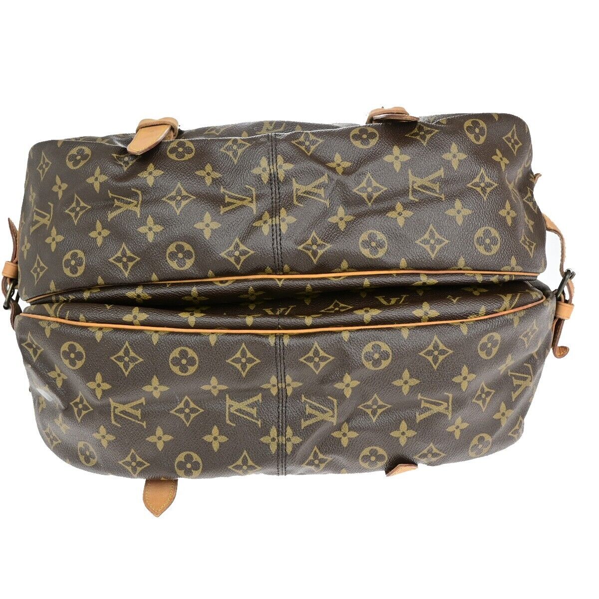 Louis Vuitton Saumur 43  Canvas Shoulder Bag