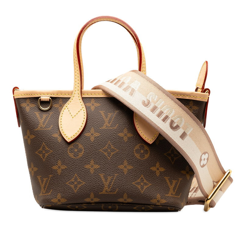 Louis Vuitton Monogram BB Handbag 2WAY M46705 Brown PVC Leather  Louis Vuitton